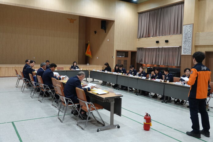 의용소방대 주택용소방시시설 설치 교육